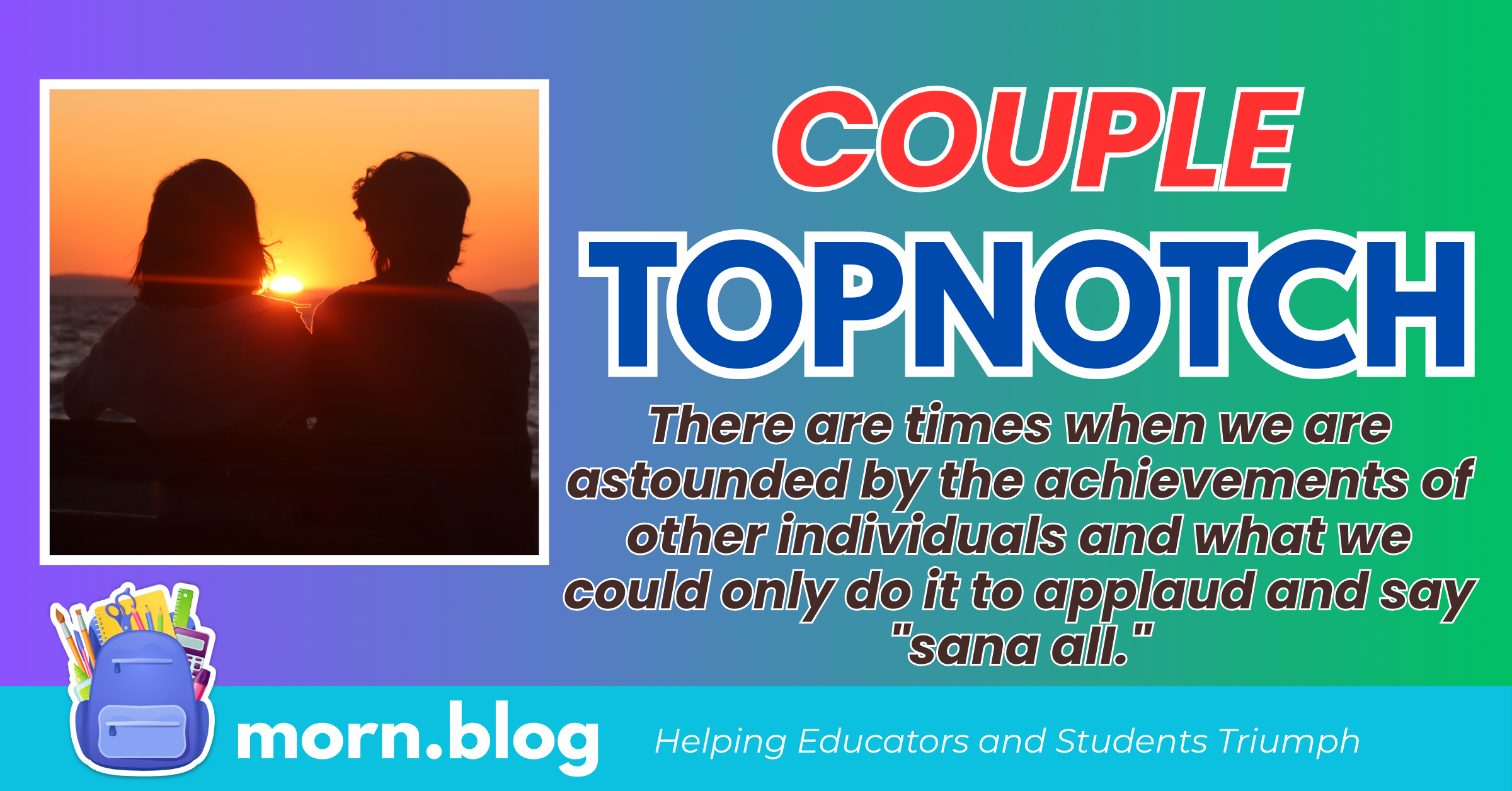 How Cum Laude Couple Top Board Exam by Sharing Reviewers