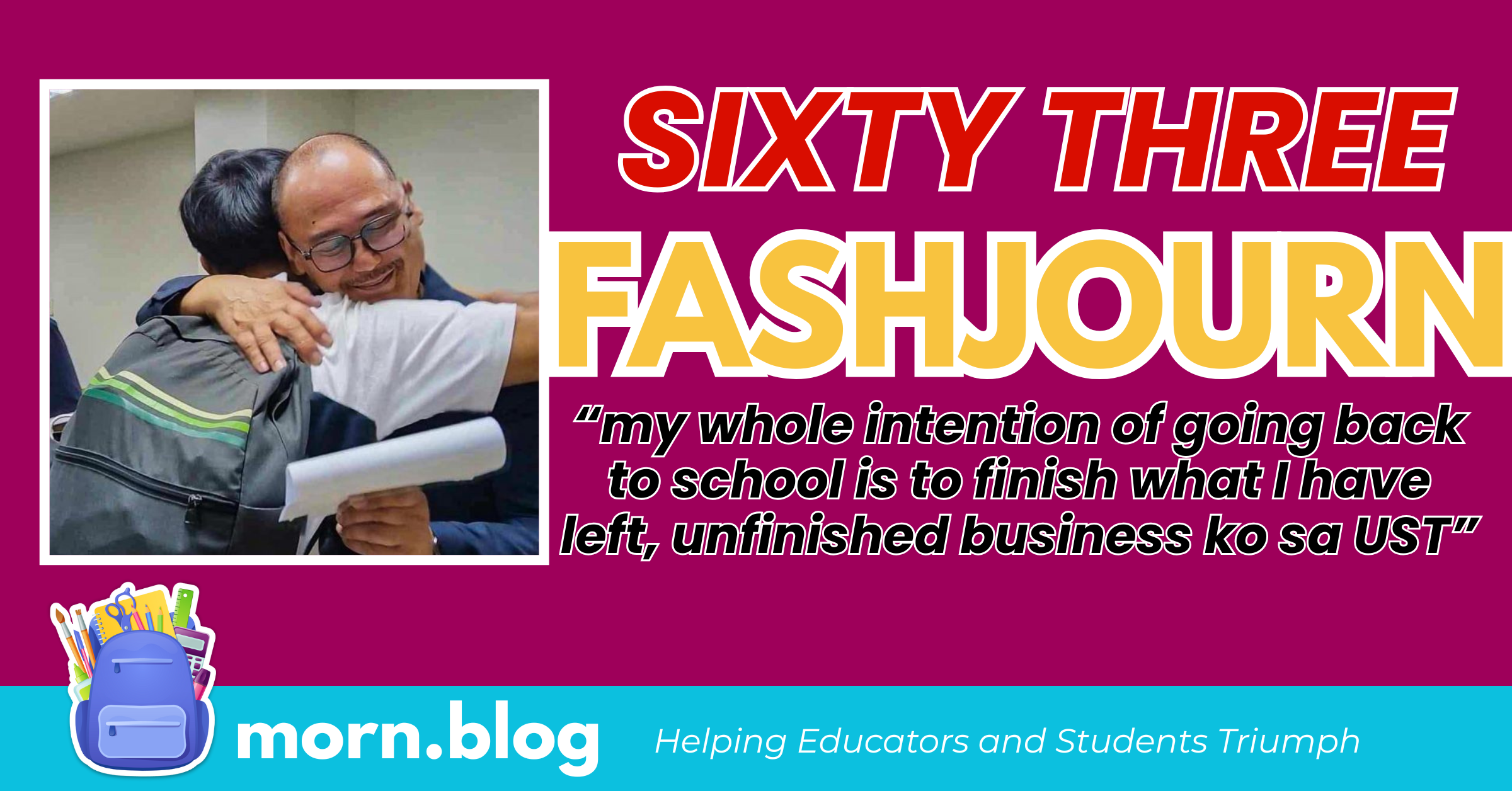 63-year-old Student Defends Thesis