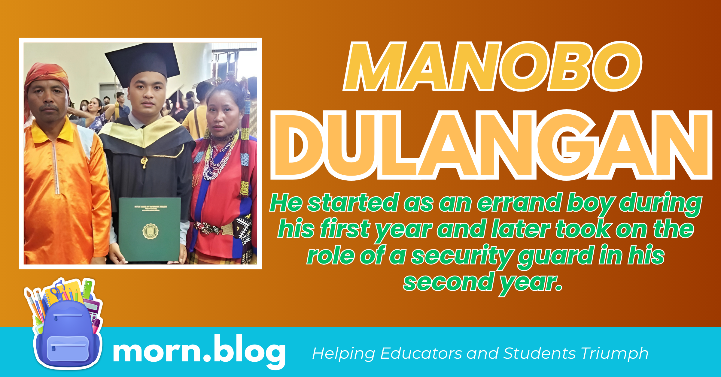 Manobo Dulangan Tribe Has First-Ever Criminology Board Passer