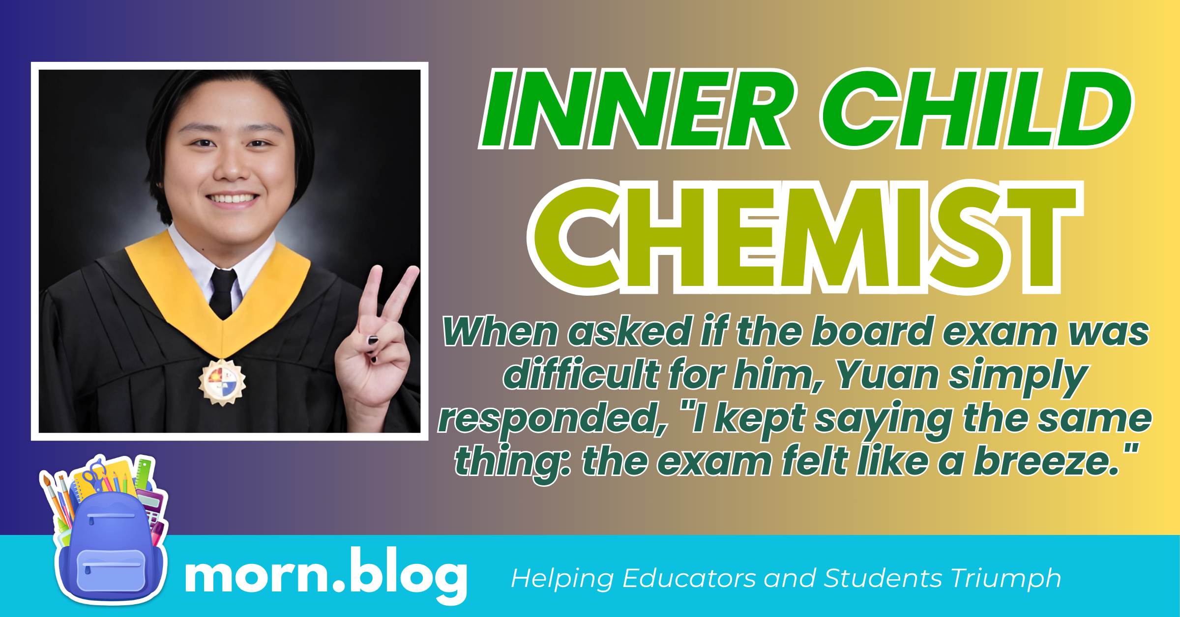 Chemists Licensure Takes Exam Like a Breeze
