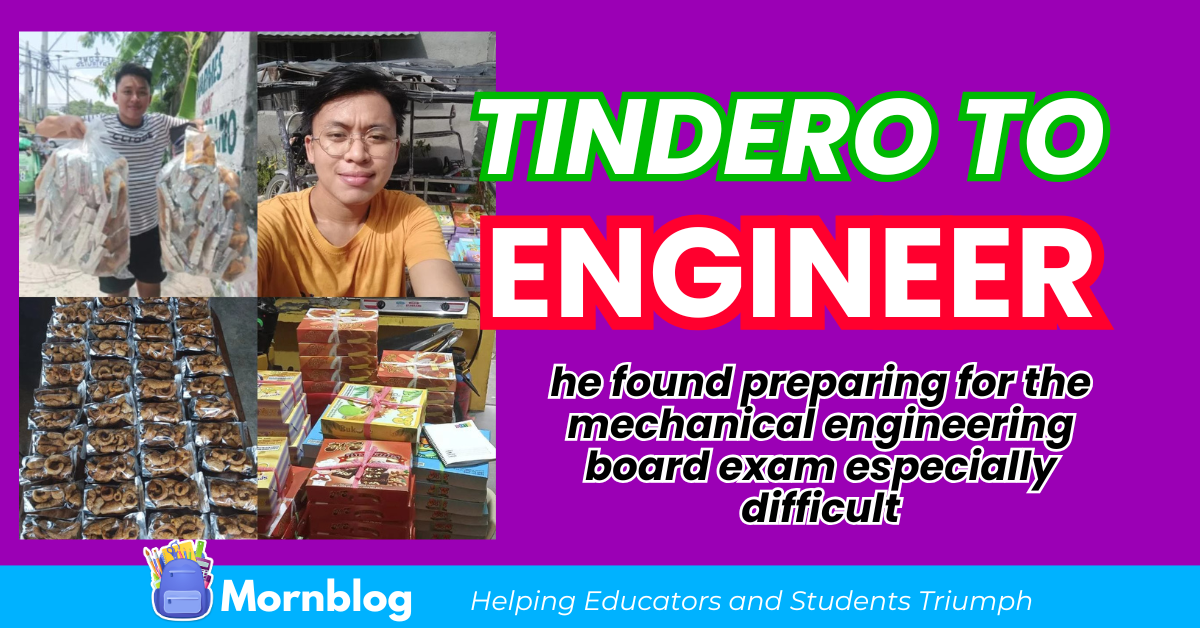 former street vendor who became a mechanical engineer